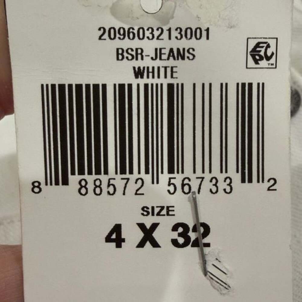 Ralph Lauren Super Stretch White Jeans - Picture 7 of 7